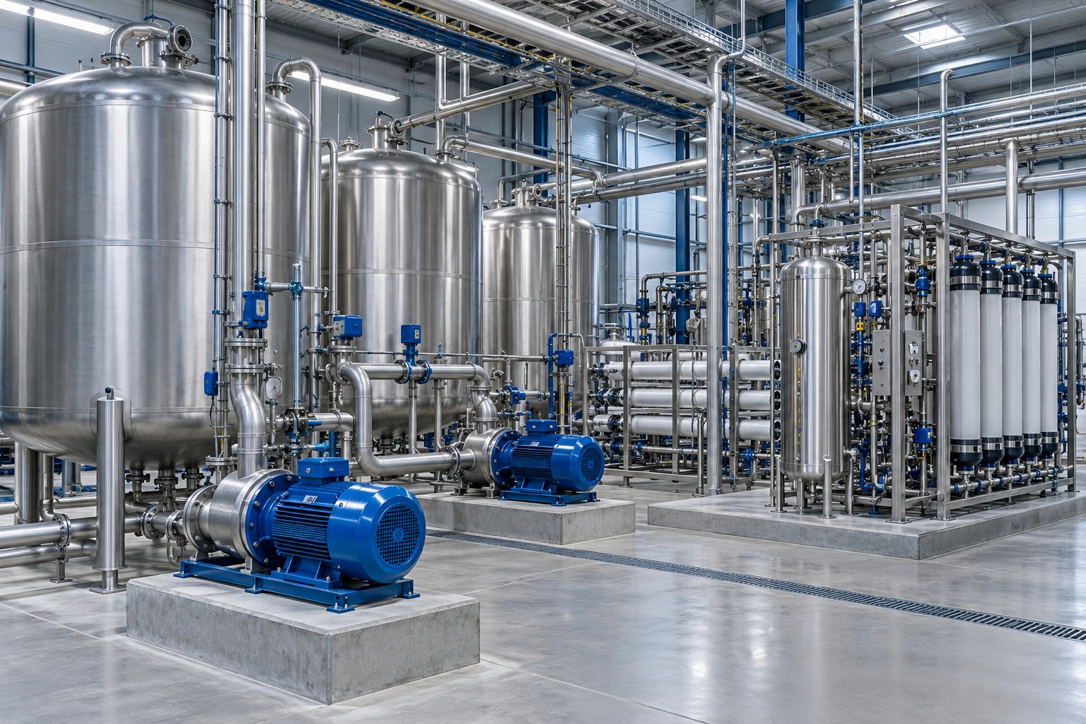 Industrial water treatment