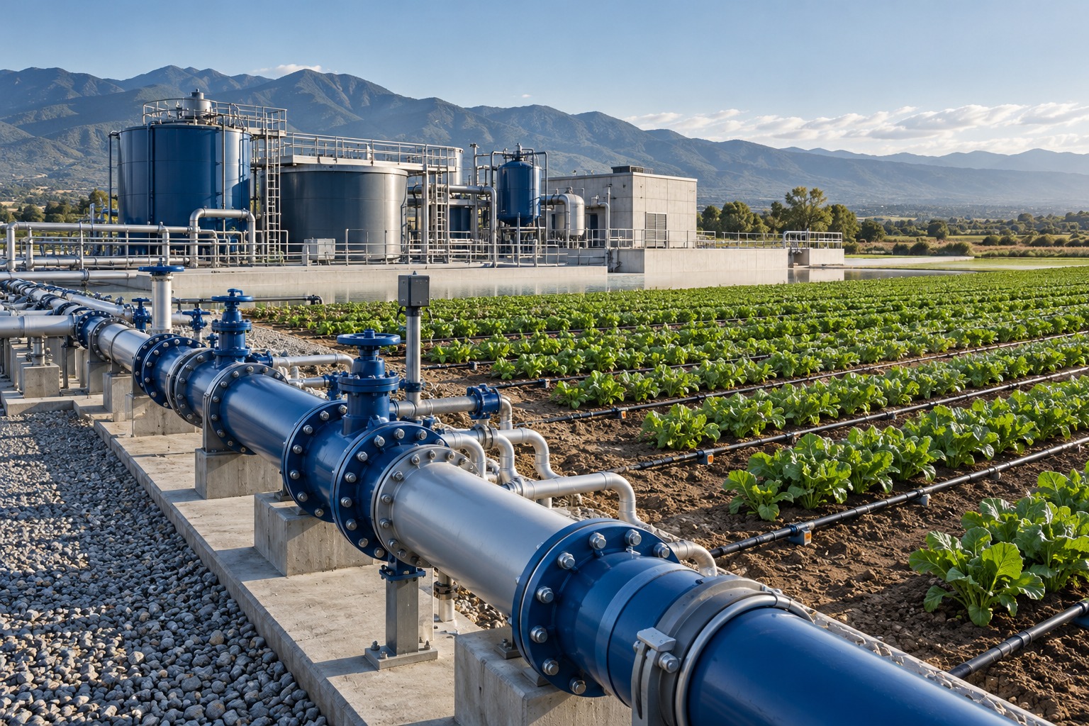 Water reuse for irrigation